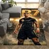 Cr7 Football Legend Area Rug Perfect for Game Room Kitchen Dining Room Bedrooms Antislip Carpet Decorate Offices Wedding Party Gift