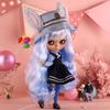 Наряды для кук ICY DBS Blyth Кукла Кролик Готический Медсестра Косплей Платье Костюм 1/6 BJD OB24 Аниме