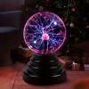 1pc Plasma Ball Light, 3 Inches,Fun And Science Lamp, Prop For Parties, Craft Art Decor, Birthday Thanksgivings Christmas Gifts USB Plug