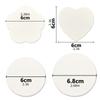 10Pcs Educational Toys Foam Texture Painting Paper 3D Round Board Paper  Handicraft Toy