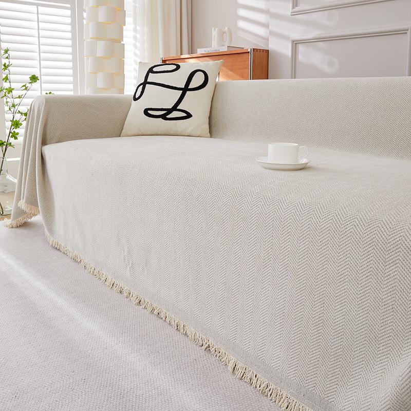 Чехол для дивана из водонепроницаемой ткани с защитой от кошек из шенилла для всех сезонов