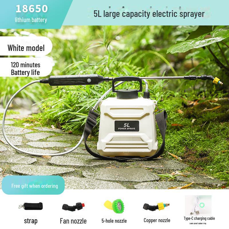 2024 New Electric Household Small Pesticide Sprayer - High Pressure Watering Pot