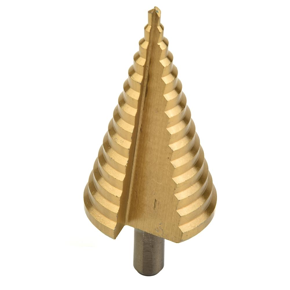 Ступенчатое сверло 4-42 мм, коническое сверло, титановый резак