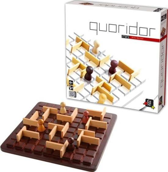 GIGAMIC Quoridor mini Corridor Mini [Японский авторизованный дистрибьютор] Настольная игра Настольная игра Развивающая игрушка Игрушка для детей Тренировка мозга Франция