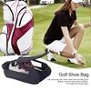 Golf Shoe Bag Zippered Outdoor Shoe Carrier Bags Travel Sports Shoe Carrier Tote Bags Golf Accessories for Men And Women