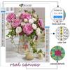 Diamond Embroidery Potted Flowers 5D DIY Diamond Painting Cross Stitch Rhinestone