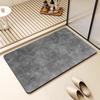 Nordic Simple Diatom Mud Напольный коврик для туалета, ванной комнаты, противоскользящий коврик, впитывающий коврик для двери ванной комнаты