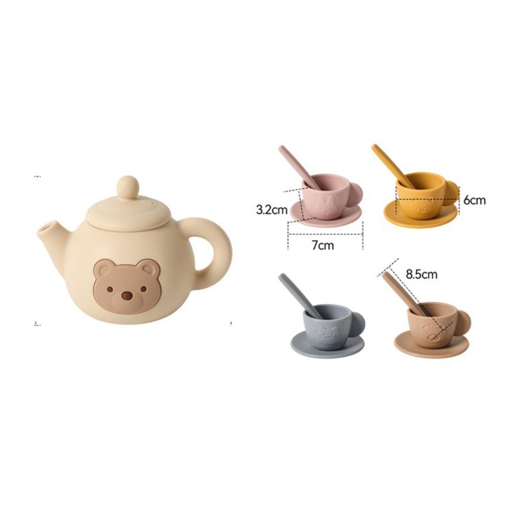 Simulation Pretend Play Kitchen Set Early Educational Tea Set Play Toy Party Favor Gift