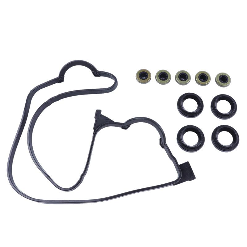 Engine Valve Cover Gasket Set VS50500R Compatible with Acura El 1.6L 16 Valve D16Y5 D16Y7 D16Y8 1997-2000