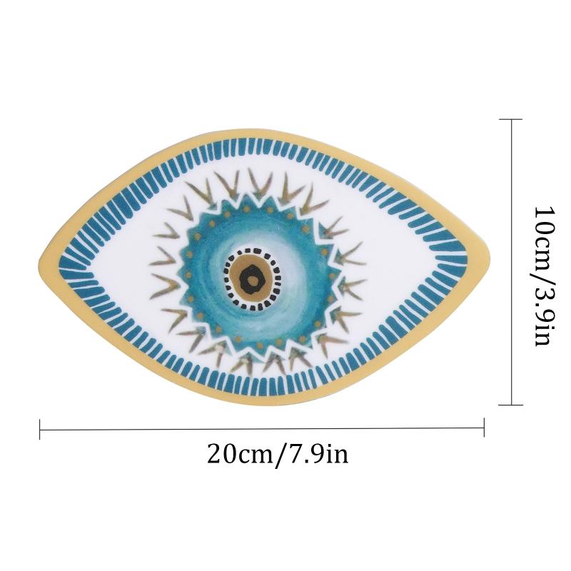 3D акриловые украшения от сглаза, домашний декор, нетоксичные декоративные украшения для удачи, успеха и защиты