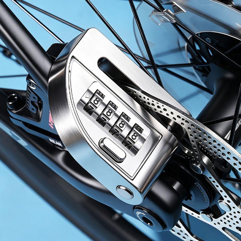 Alloy Steel Disc Brake Lock One-Press Open Anti-Theft Lock New Bike Lock for Motorcycle