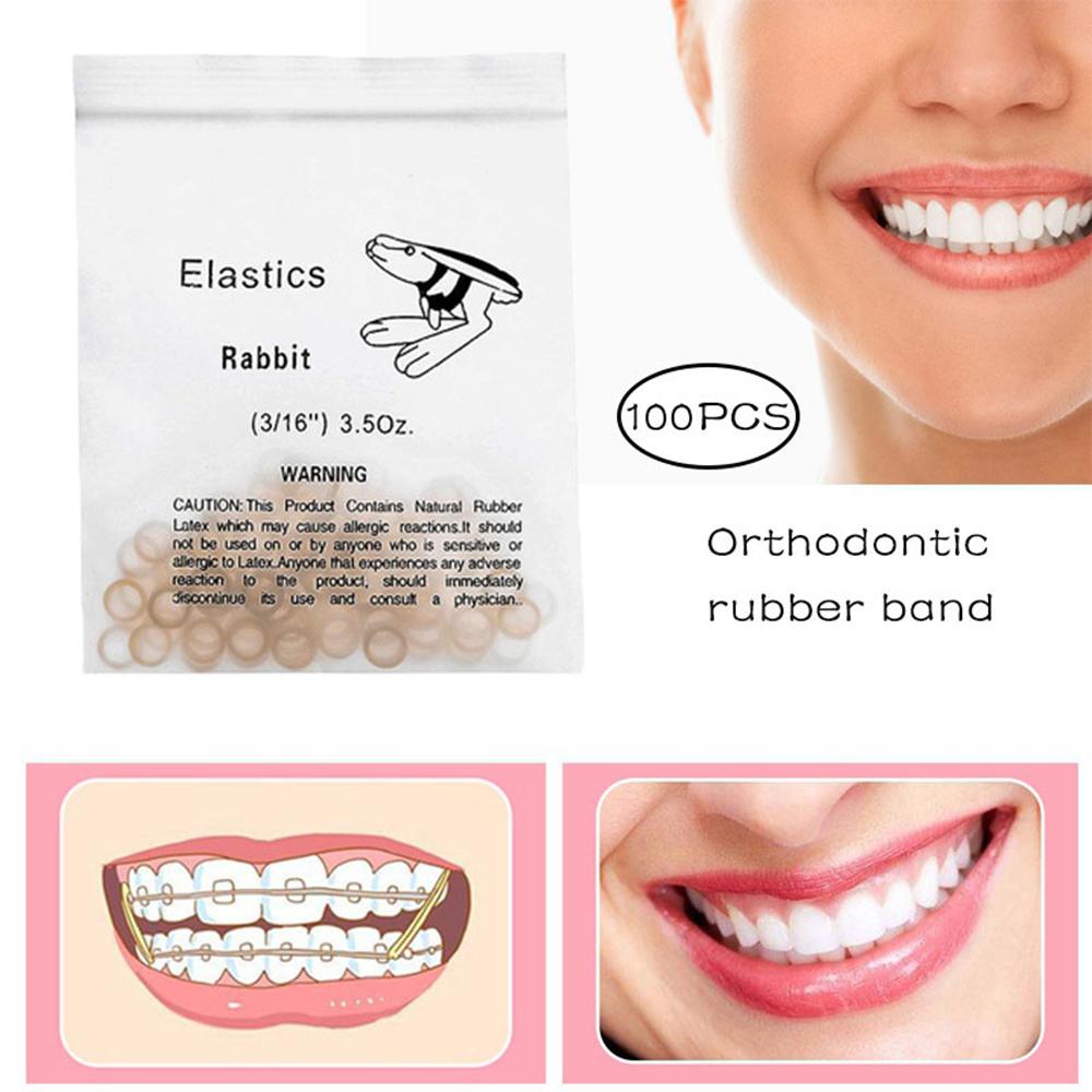 Gap Tooth Care Стоматологические ортодонтические кольца Ортодонтические брекеты Полосы Эластичные резинки Лигатурная спираль