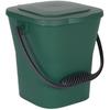 Seau Compost + Couvercle 6L - Vert Canada