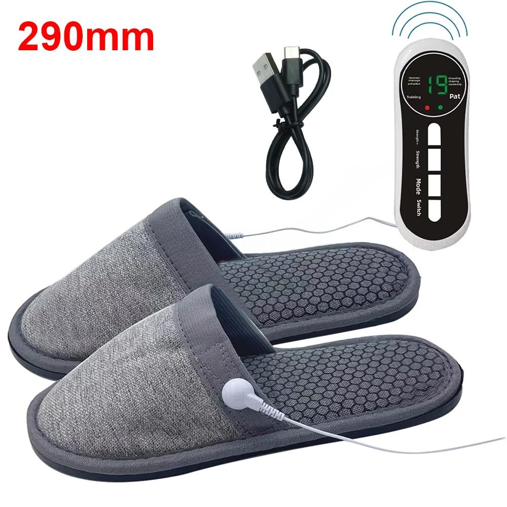 Электрические EMS массажные тапочки для ног Электрод Микроток Физиотерапия Массажные тапочки для стимуляции акупрессуры EMS Массаж ног