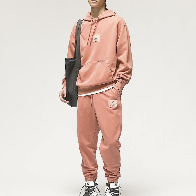 Jordan Мужские вязаные спортивные штаны Essentials Оранжевые FB7299-810