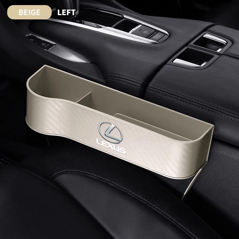 New New Car Seat Crevice Gaps Storage Box Seat Organizer Car Storag Box For Lexus ES