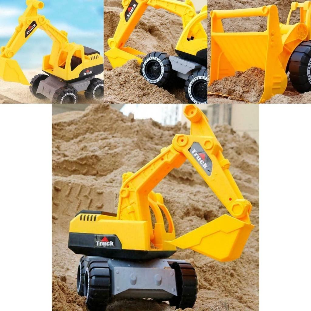 Durable Abs Plastic Engineering Construction Truck Excavator Digger Vehicle Car Toy