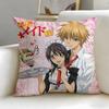 Классический аниме Чехол на подушку Maid Sama Мягкий Легко стирающийся Наволочка Универсальный для Дивана Кровати Путешествий и Офиса