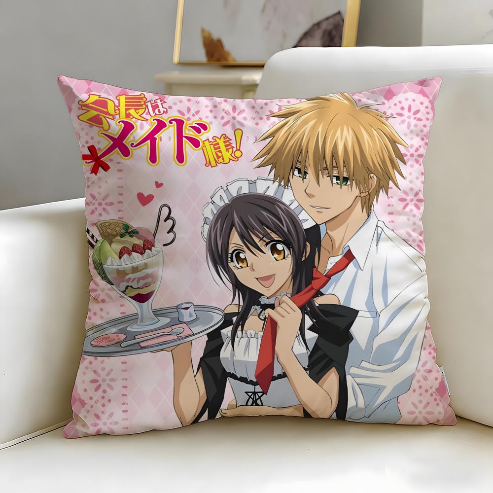 Классический аниме Чехол на подушку Maid Sama Мягкий Легко стирающийся Наволочка Универсальный для Дивана Кровати Путешествий и Офиса