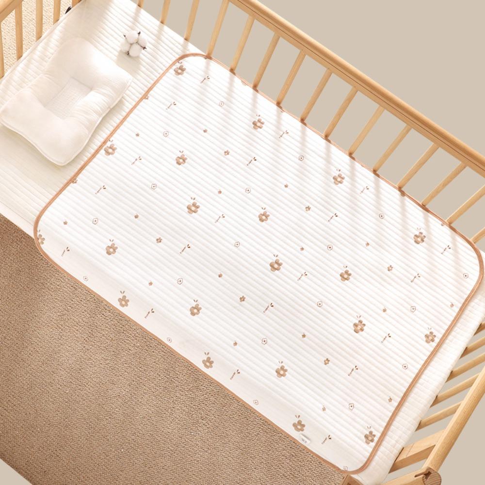 Чистый хлопок Детский пеленальный коврик Водонепроницаемый коврик Пеленальная подушка Прочный Детский подгузник Детский