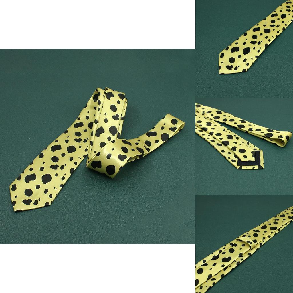 Нанами Магическая битва Шелковый галстук Премиальный материал Винтажный дизайн Для мужских костюмных аксессуаров