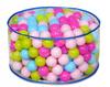 Children's Seat Pouf Balls Colored