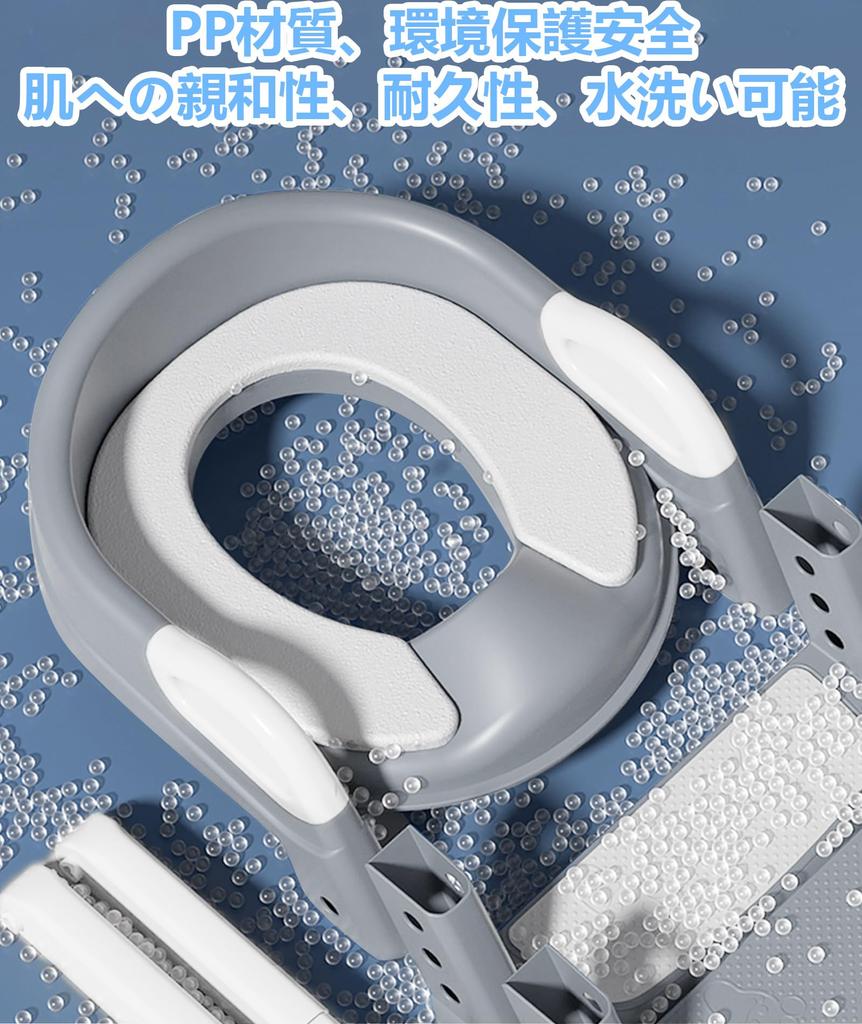 TANBIN Вспомогательный туалет для обучения пользованию туалетом Новый горшок для туалета Складной 6-уровневый Высота дна Подходит для детей старше 2 лет и более