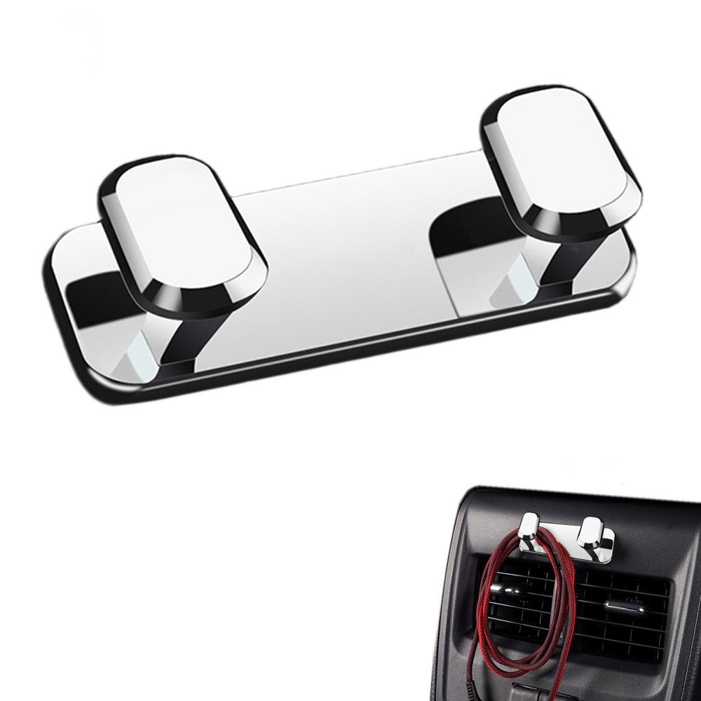 Автомобильные липкие крючки для ключей Сильная адгезия Крючки для хранения в автомобиле Самоклеящиеся крючки-вешалки для салона автомобиля Клеятся на приборную панель Ключи от автомобиля