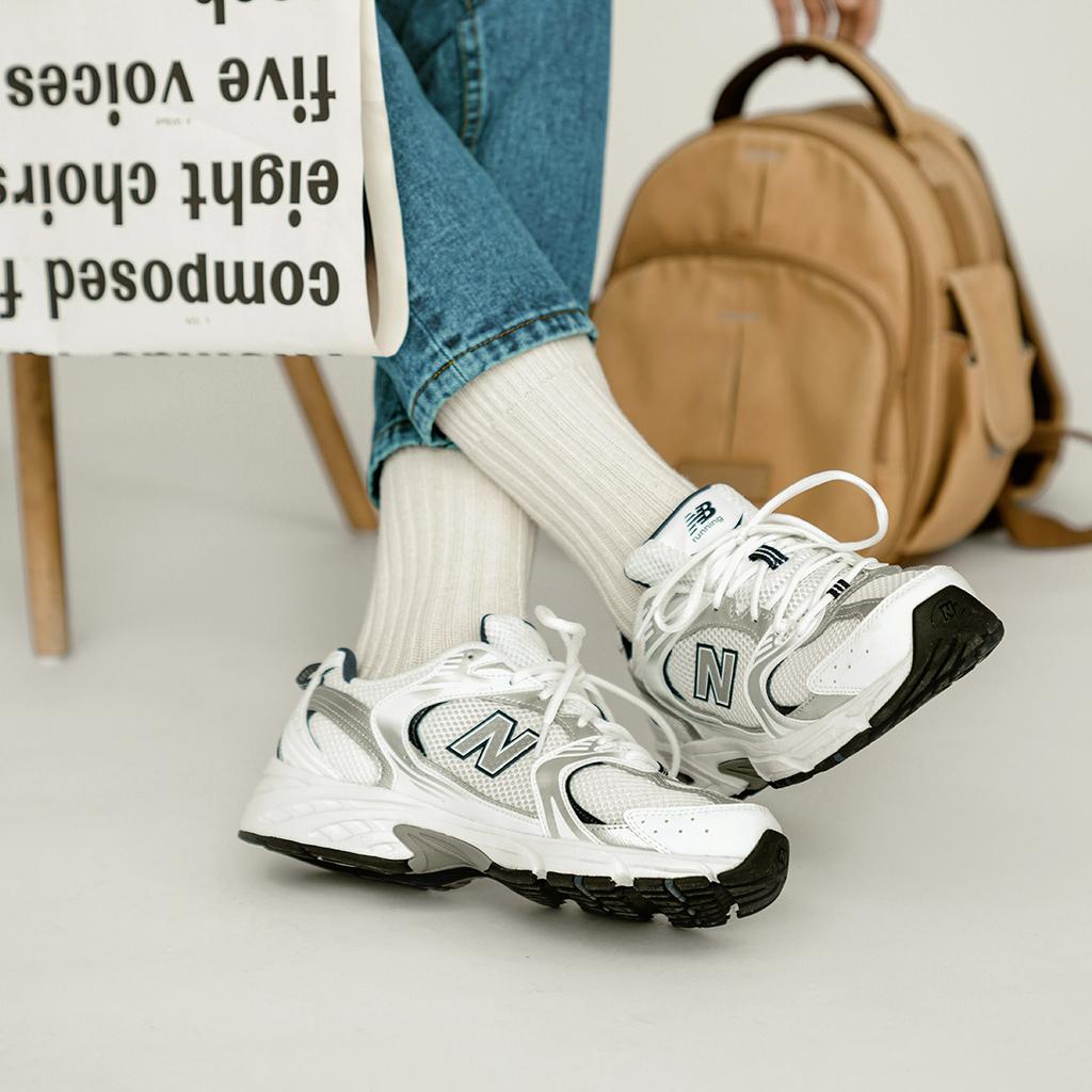 New New Balance 530 White Silver Navy MR530SG