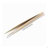 Brass Tweezers Straight Precision Non Tool for Watchmakers, Hobbyists, Jewelry Making,