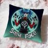 Полоса S-Sally F-Подушка-чехол для лица Premium Comfort Двусторонняя наволочка - Дизайн «Два в одном» для любой комнаты и салона автомобиля