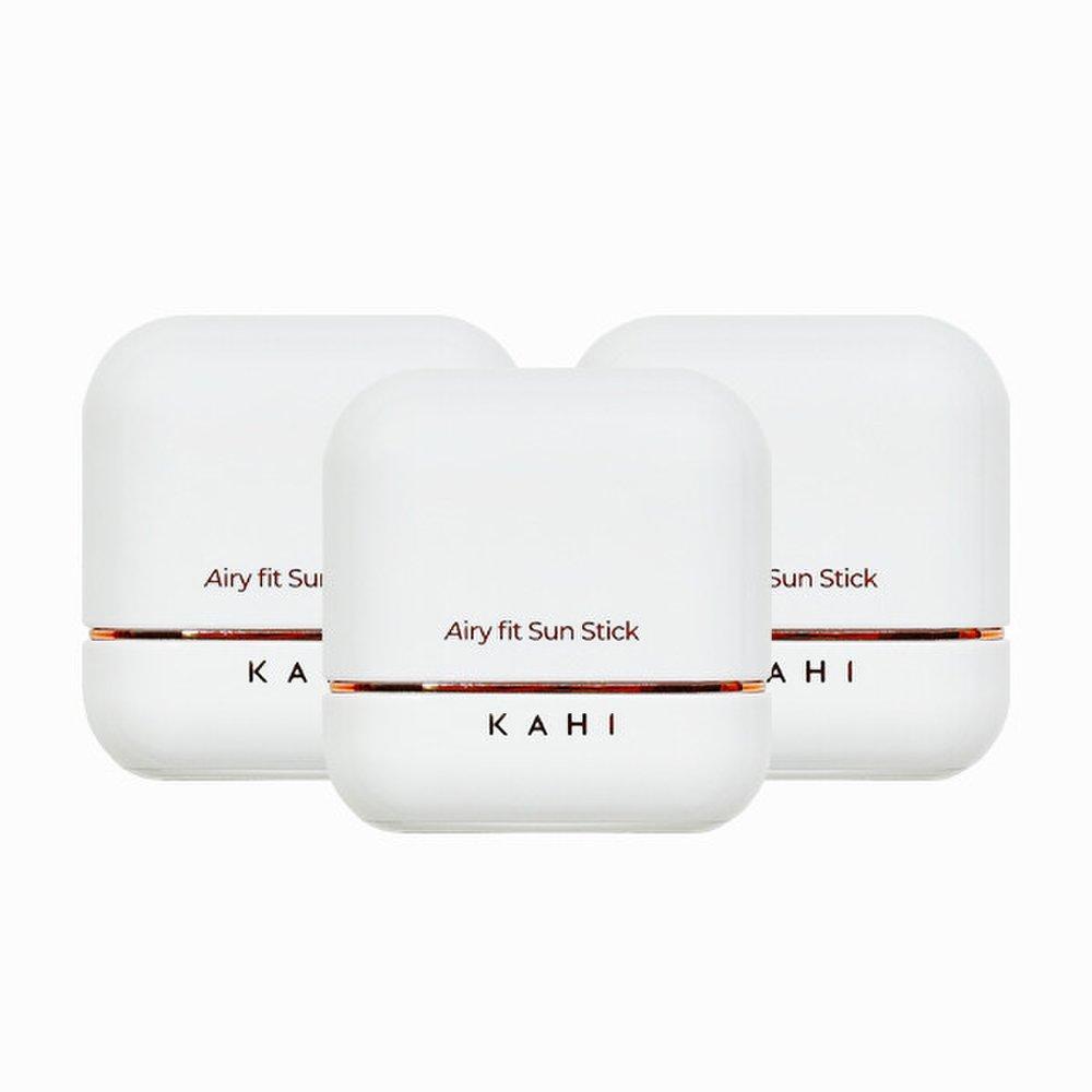 KAHI Солнцезащитный крем Airy Fit 14 г (SPF 50+) 3шт