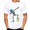 Halloween T Shirt New Summer Short Sleeve Dab Dabbing Skeleton Waterpolo Classic Skull Print Casual Tops Kids Graphic T Shirts