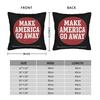 Nu Det Nu uk Greenland flag  Pillowcase Polyester Cushion Cover Gift MAGA   Throw Pillow Case Cover Home Zippered 4040cm