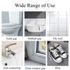 1PCS Wall Corner Brush Windows Slot Cleaner Floor Seam Brush Scraping Brush Bathroom Floor Corner Brush Toilet Cleaning Brush