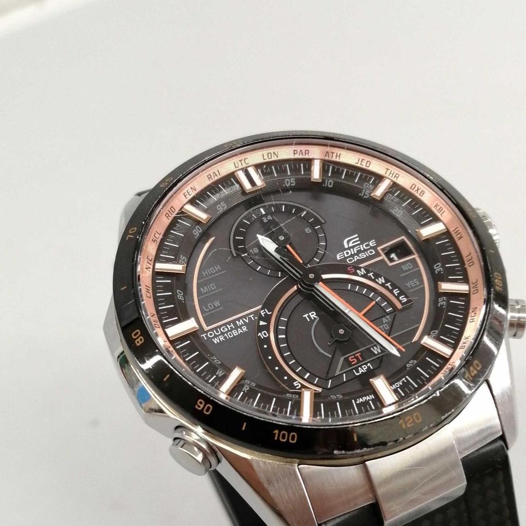 Б/у Соларные радиоуправляемые часы CASIO EQW-A1300 EDIFICE