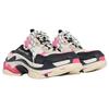Balenciaga Мюли Triple S 'Белый Розовый И Черный Двойная Пена И Сетка' Женские 755686W3SM15671