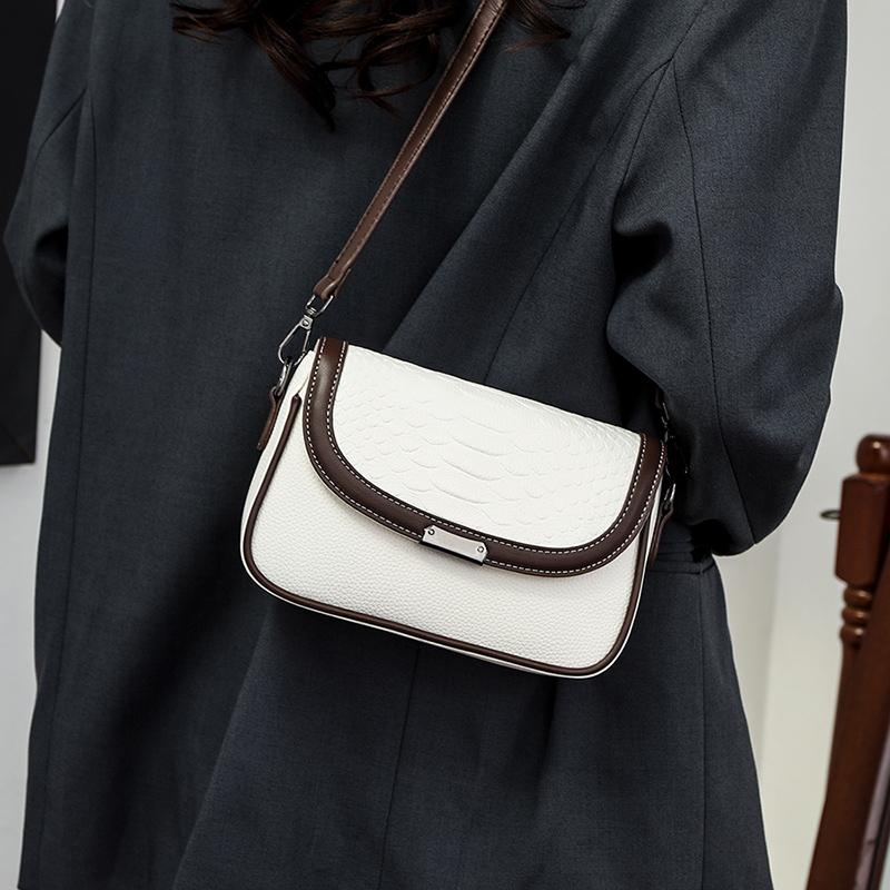 Роскошная маленькая сумка-мессенджер из натуральной кожи с крокодиловым узором, женская сумка через плечо, кошелек, женская сумка из коровьей кожи, новинка