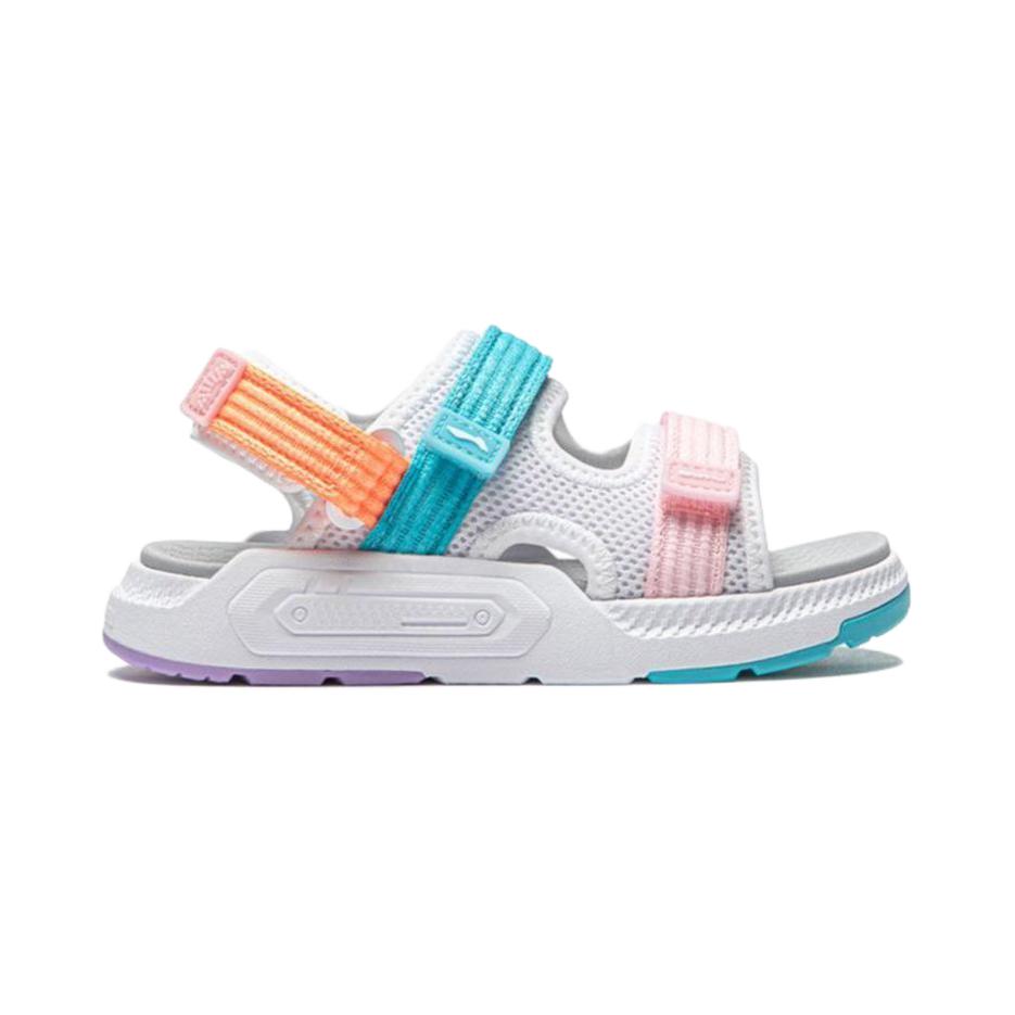 Li Ning Kids Comfortable Casual Classic Versatile Rebound Wear-Resistant Breathable Quick-Dry Non-Slip Sandals Kids Sandals YKKU014-6