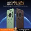 Чехол для Honor X60 Магнитный кожаный чехол-щиток для Honor X60 Высококачественный Не оставляющий отпечатков пальцев Нескользящий PC+TPU