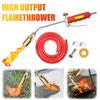 Propane Torch Weed Burner Kit Ergonomic Handle Easy To Install Multifunctional Flamethrower with Flame Control