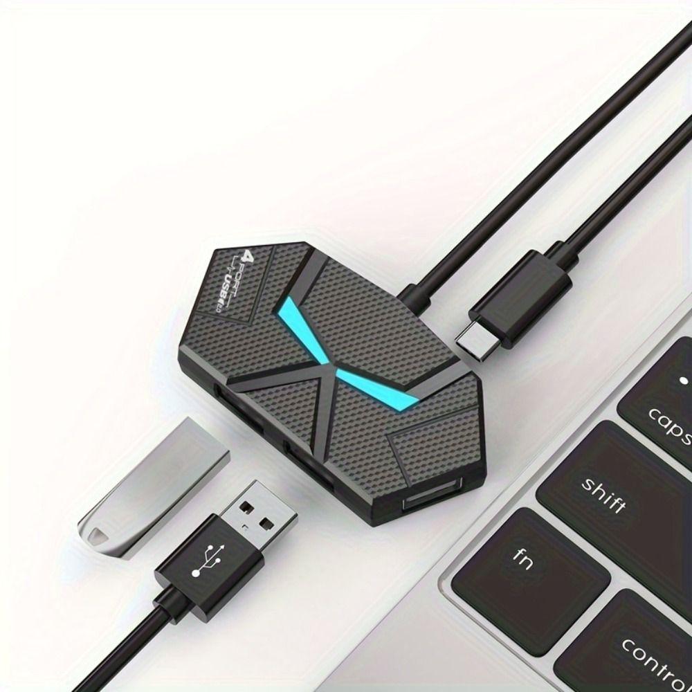 Type C USB Splitter Adapter 4/7 Ports USB 3.0 HUB Splitter USB Docking Station  Hard Drive