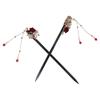 Rose Ancient Headwear Wooden Hairpin Ancient Style Hairpin Hanfu Hair Sticks Chinese Style Headwear