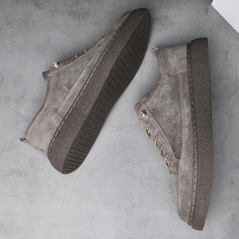 Модная итальянская мужская обувь из натуральной кожи, обувь для скейтборда, модная новинка 2025 года, дизайнерская обувь ручной работы, уличная нескользящая обувь для ходьбы, оксфорды