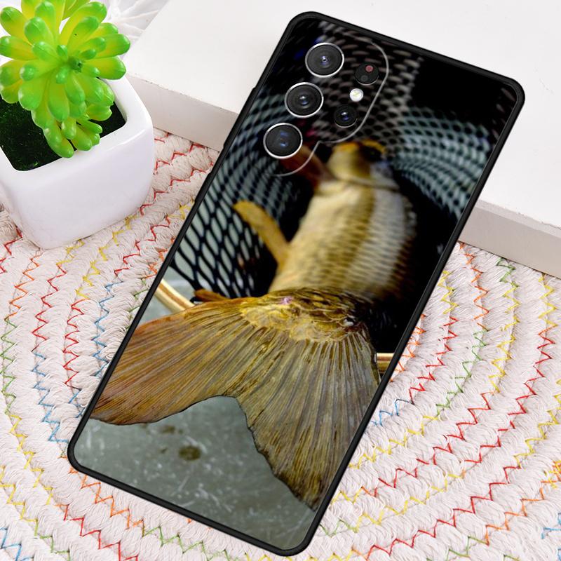 КАРП РЫБА РЫБАЛКА мягкий чехол для телефона для Samsung Galaxy note 10 pro S26 Ultra S23 S24 FE S25 S21 S22 PLUS ударопрочный