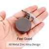 Heavy Duty Retractable Metal Wire Keychain Pull Badge Reel ID Lanyard Name Tag Card Badge Holder Reel Key Ring Outdoor Tool