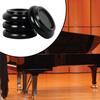 4 шт. Подставки под колпачки для пианино, нескользящие, поддержка для ног, противошумные деревянные подставки под ножки