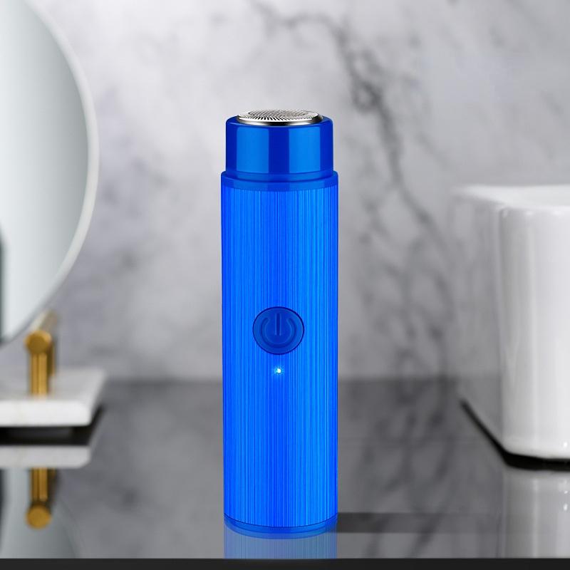 Мини-электробритва для мужчин, портативная, автомобильная, дорожная, перезаряжаемая, бритва для профессионального удаления волос, ухода за лицом и телом