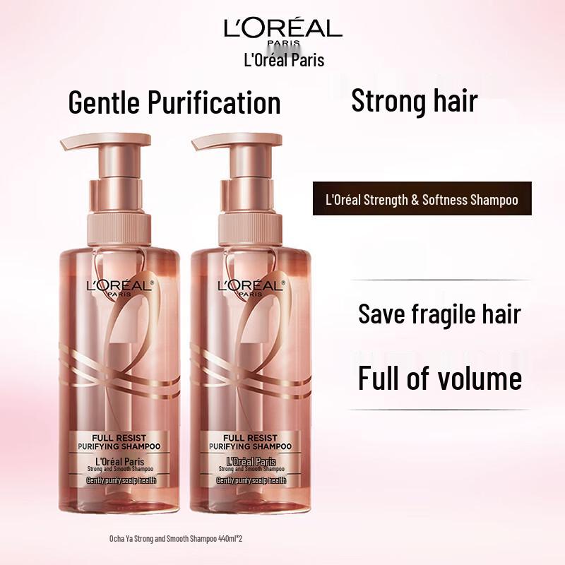 L'Oreal Энергизирующий имбирь Сильный и гладкий шампунь