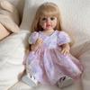 Красивая девочка принцесса реборн кукла Бетти 22 дюйма 55 см силиконовый винил все тело реалистичные куклы младенца для детей малышей дом игрушек для игры в одевалки